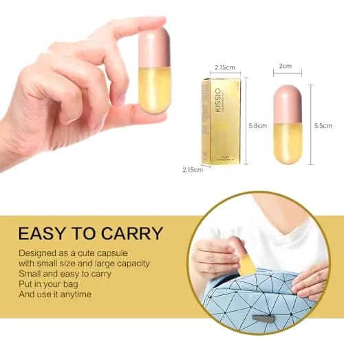 KISSIO Natural Lip Plumper Serum 5.5ml (0.19 Fl Oz) | Fuller, Smoother Lips thumbnail 5