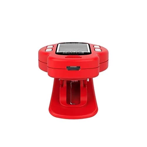 KLIQ MicroNome Mini Rechargeable Digital Metronome with Speaker Red | Adjustable Tempo & Rhythms thumbnail 8