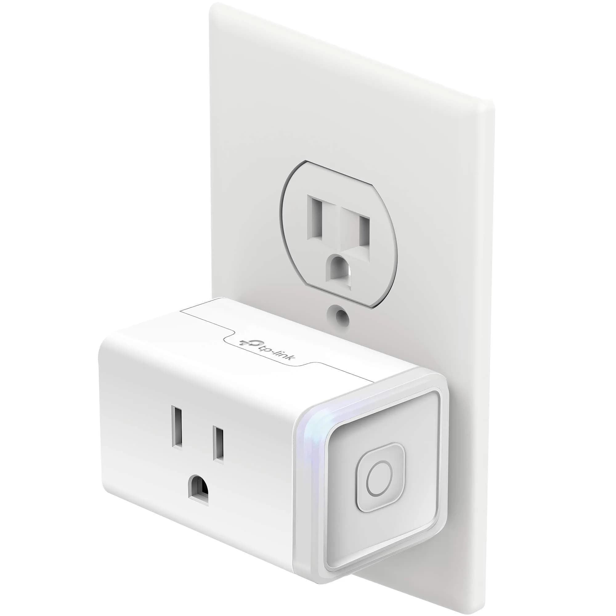 Kasa Smart Plug Mini KP115 with Energy Monitoring | 1-Pack White — White