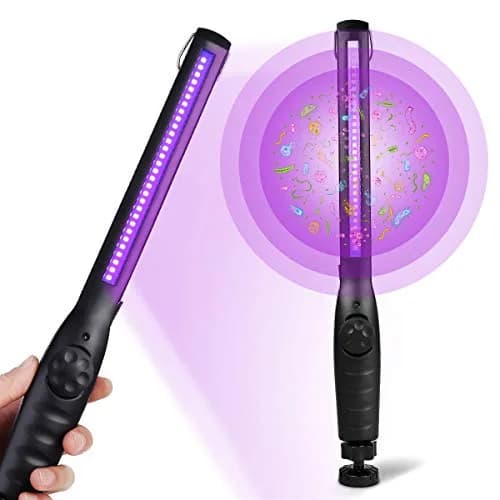 ESUEXO UV Light Sanitizer Portable Travel UV Light Sanitizer Wand 1 Count (Pack of 1) | Handheld UV Disinfection thumbnail 1