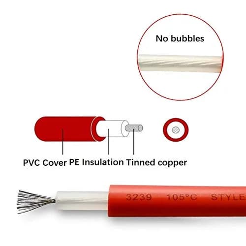 Mssoomm High Voltage Cable Wire 50KV DC 4.2mm OD 100m (328ft) | Industrial Grade for CO2 Laser Machines thumbnail 2