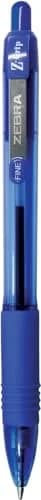 Zebra Pen Z-Grip Retractable Ballpoint Pens, Blue Ink, 0.7mm Fine Point, 30-Pack | Smooth Writing for Students & Office thumbnail 2