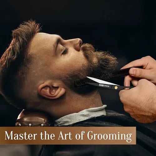 Facón Professional Hair Cutting Scissors 6.5 Inch Razor Edge Barber Shears | Japanese Stainless Steel thumbnail 4