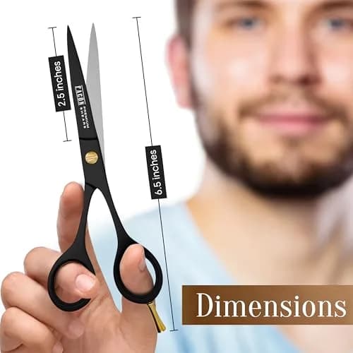 Facón Professional Hair Cutting Scissors 6.5 Inch Razor Edge Barber Shears | Japanese Stainless Steel thumbnail 7