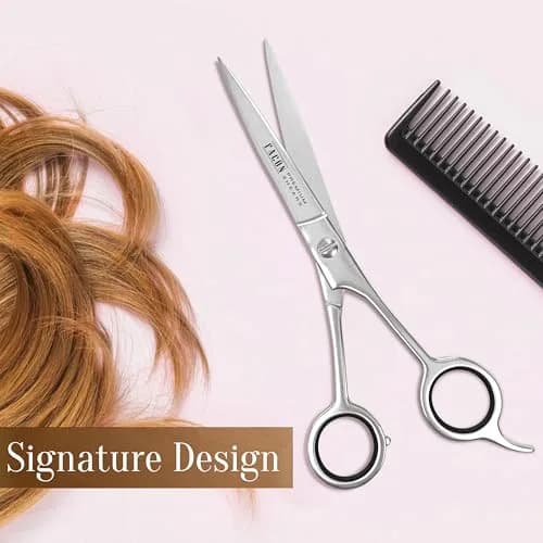 FACON Professional Hair Cutting Scissors 6.5 Inch Razor Edge Barber Shears | Japanese Stainless Steel thumbnail 9