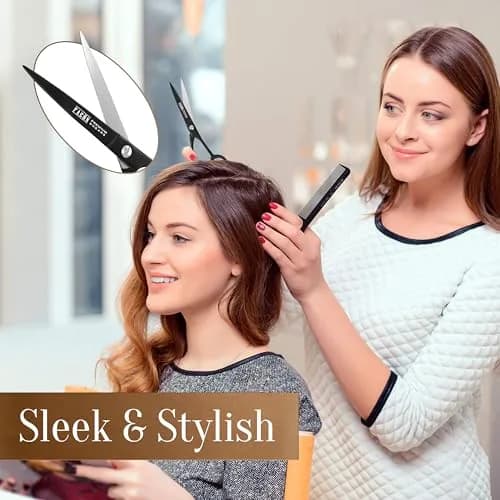 FACON Professional Hair Cutting Scissors 6.5 Inch Razor Edge Barber Shears | Japanese Stainless Steel thumbnail 3