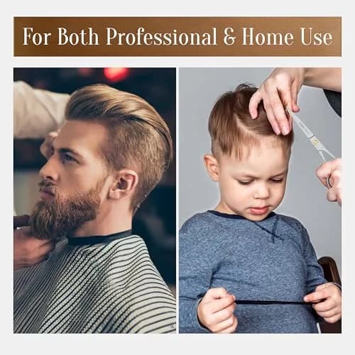 FACON Professional Hair Cutting Scissors 6.5 Inch Japanese Stainless Steel | Razor Edge Barber Shears for Men, Women & Kids thumbnail 5
