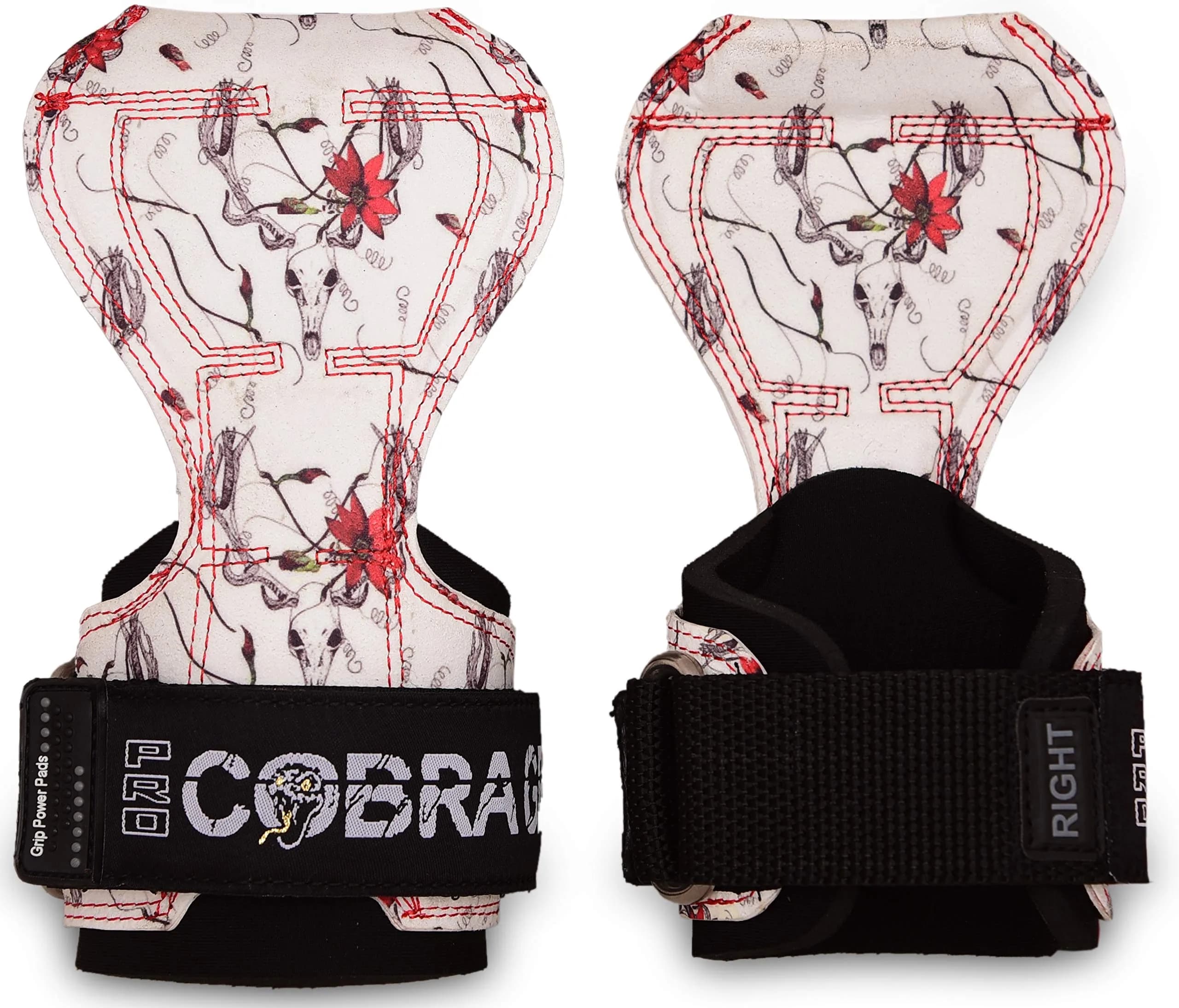 Cobra Grips FIT Rose Trace Weight Lifting Gloves with Wrist Wraps - 4.25-7.0" Wrist - view 2