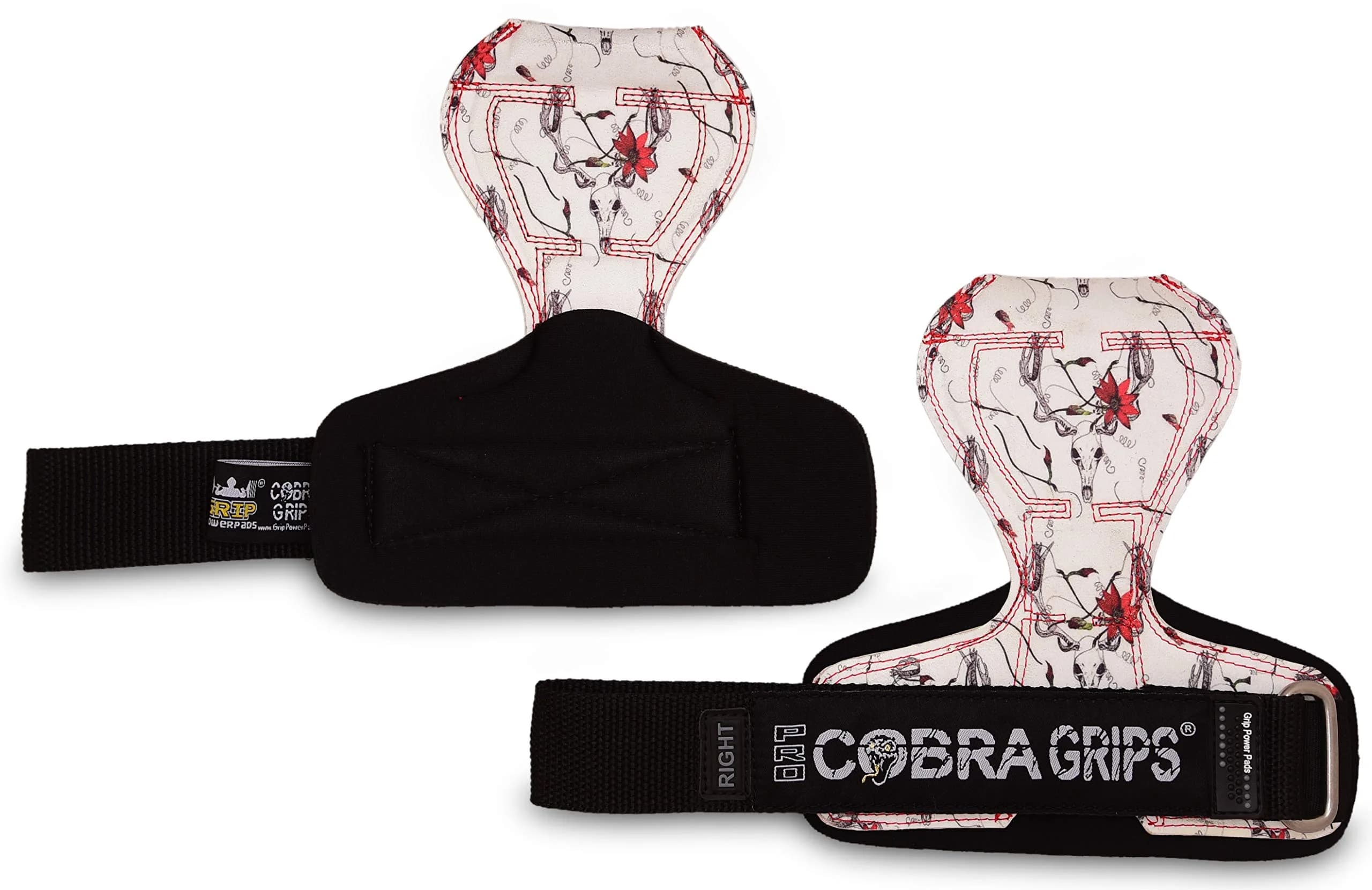 Cobra Grips FIT Rose Trace Weight Lifting Gloves with Wrist Wraps - 4.25-7.0" Wrist - view 4