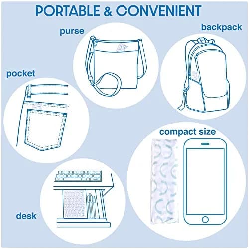 Handy Basix XL Full Coverage Disposable Toilet Seat Covers 20 Pcs (25.5" x 24.5") | Waterproof Potty Training Seat Shields thumbnail 4