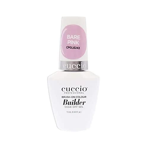 Cuccio Brush-On Colour Builder Soak-Off Gel 0.43 Oz | Calcium Enriched, Pink, Easy Application, Reinforce & Extend Nails thumbnail 1