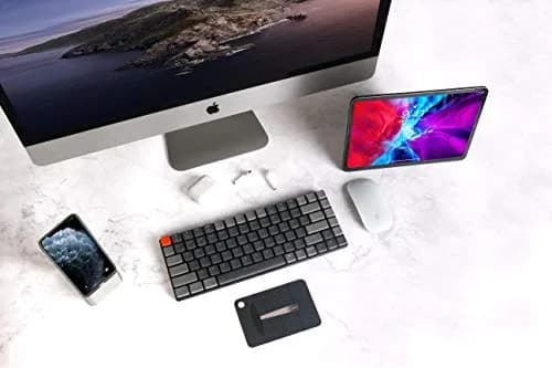 Keychron K3 Version 2 Low-Profile Mechanical Keyboard | 84-Key QMK Wireless Bluetooth 5.1 USB-C White LED Red Switch thumbnail 2