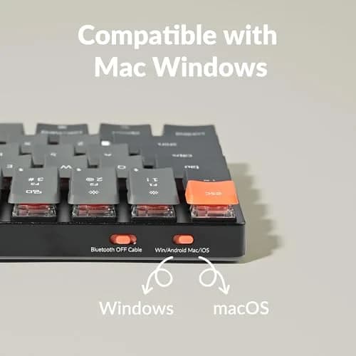 Keychron K3 Version 2 Low-Profile Mechanical Keyboard | 84-Key QMK Wireless thumbnail 4