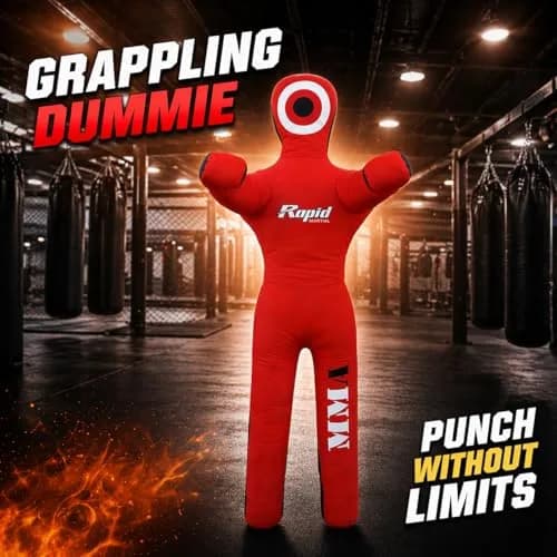 Rapid Martial 6ft Unfilled Punching Bag | MMA & Karate Training Equipment thumbnail 2