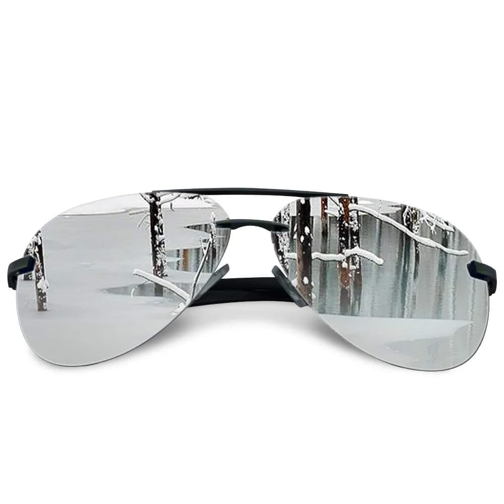 Fishingtours Classic Aviator Sunglasses for Men & Women | 65mm Lens Width (2.56 in) - main product image