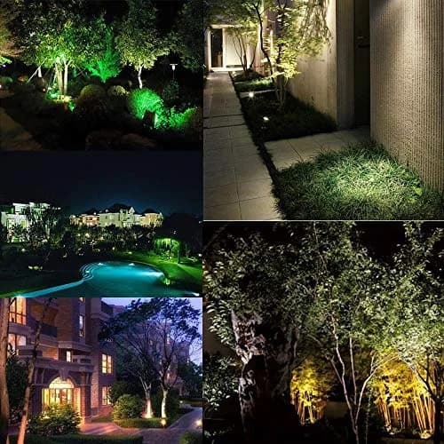 SHOYO Color Changing Pond Lights 3-Pack | Submersible RGB LED Spotlights with Timer & Remote thumbnail 7