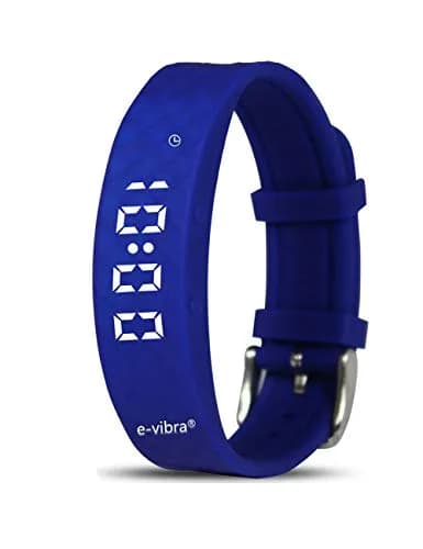 e-vibra Potty Training Watch Silent Vibrating Alarm Reminder Blue | 10cm-22.5cm Wrist thumbnail 1
