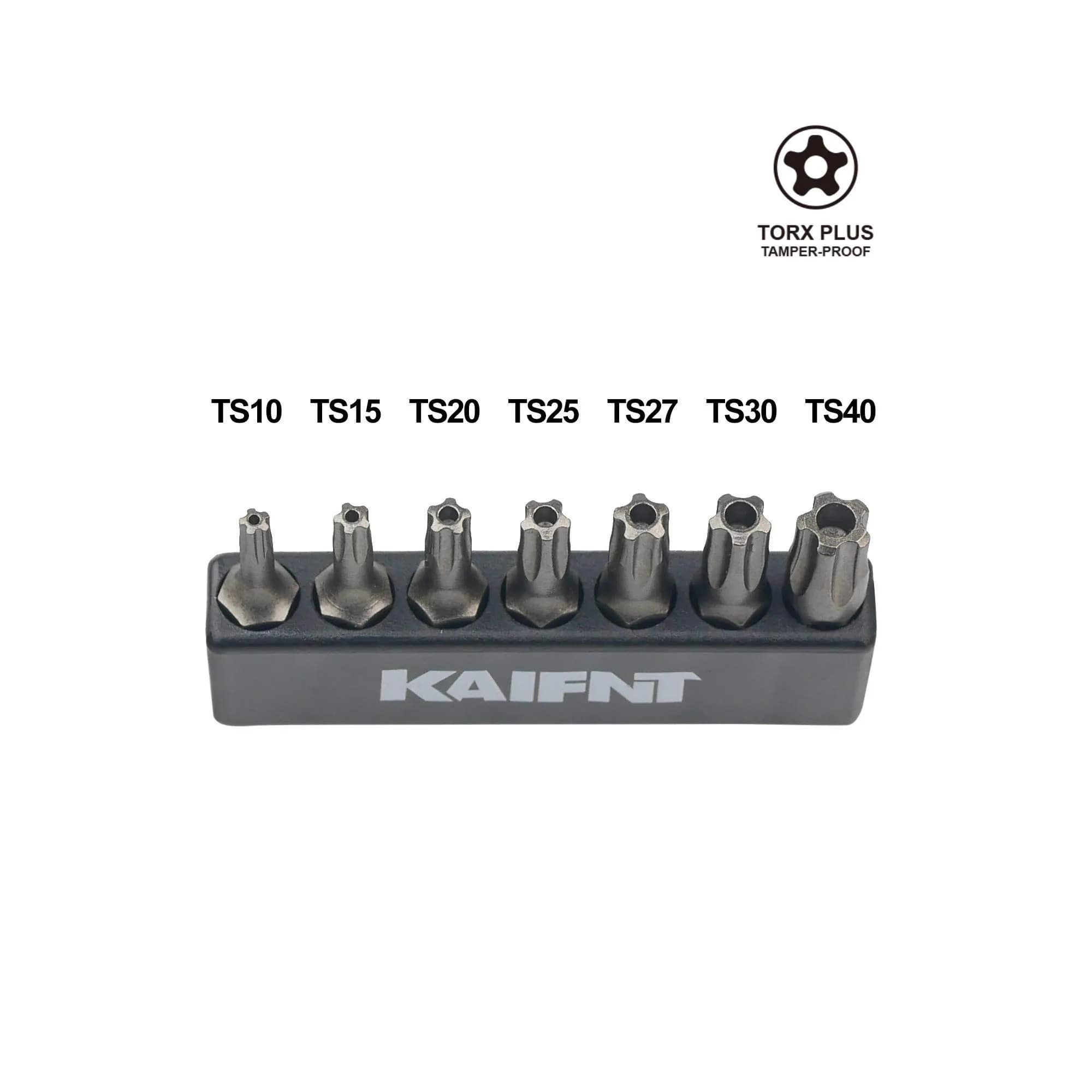 KAIFNT K457 6-Piece Damaged/Stripped Screw Extractor Bit Kit with 1/4-Inch Hex Shank - view 3
