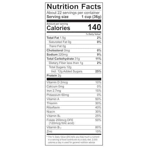 Pebbles Cocoa Chocolate Breakfast Cereal Gluten Free 780g (27.5 oz) | Rich Chocolate Flavor thumbnail 7