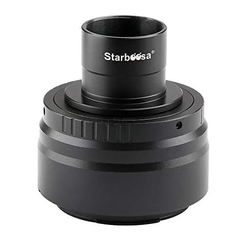 starboosa Telescope Camera Adapter for Canon EOS R 1.25-Inch | Astrophotography Accessory thumbnail 1