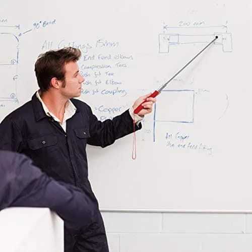 Kesoto Teachers Pointer Stick, Telescopic, Retractable, Extendable to 39.3'' | Classroom Whiteboard Guide thumbnail 4