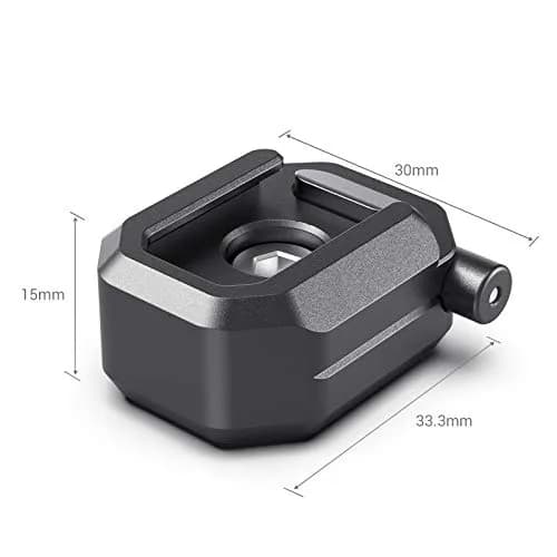 SmallRig Cold Shoe Mount with Safety Release - 2797 | Compact Aluminum Accessory Mount thumbnail 5