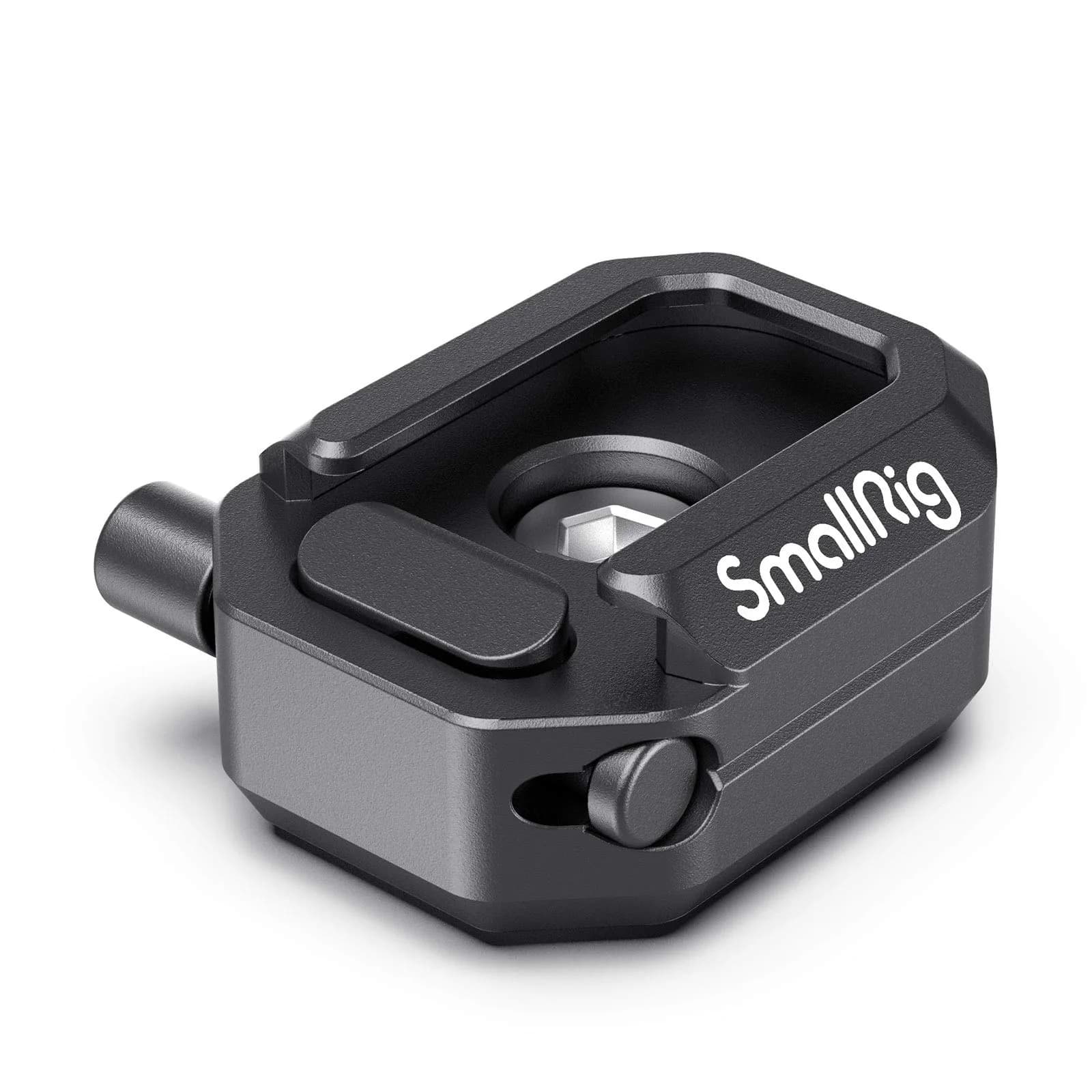SmallRig Cold Shoe Mount with Safety Release - 2797 | Compact Aluminum Accessory Mount