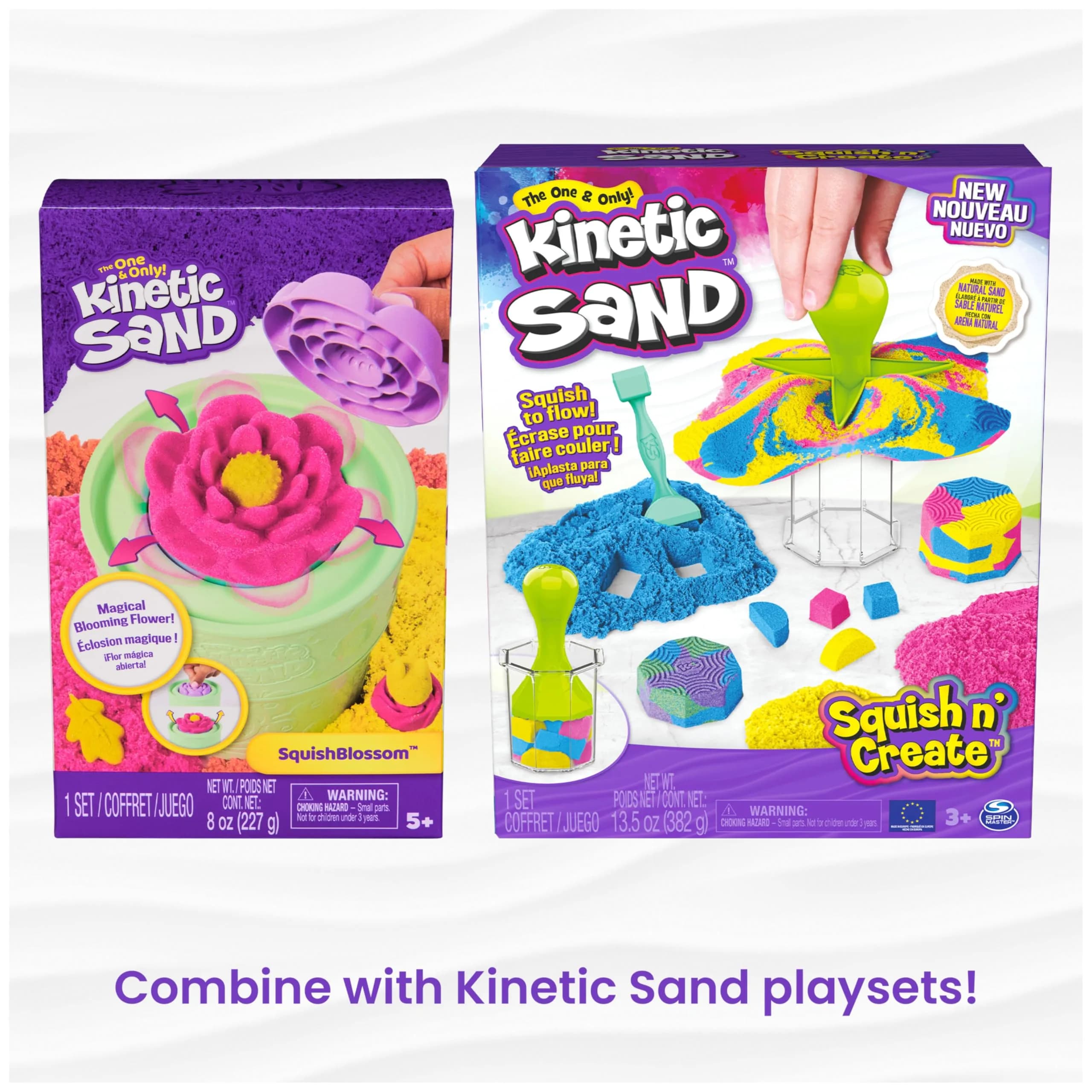 Kinetic Sand Natural Brown 5.5lbs | Sensory Play Sand for Kids Ages 3+ | Craft and Art Toy - view 7