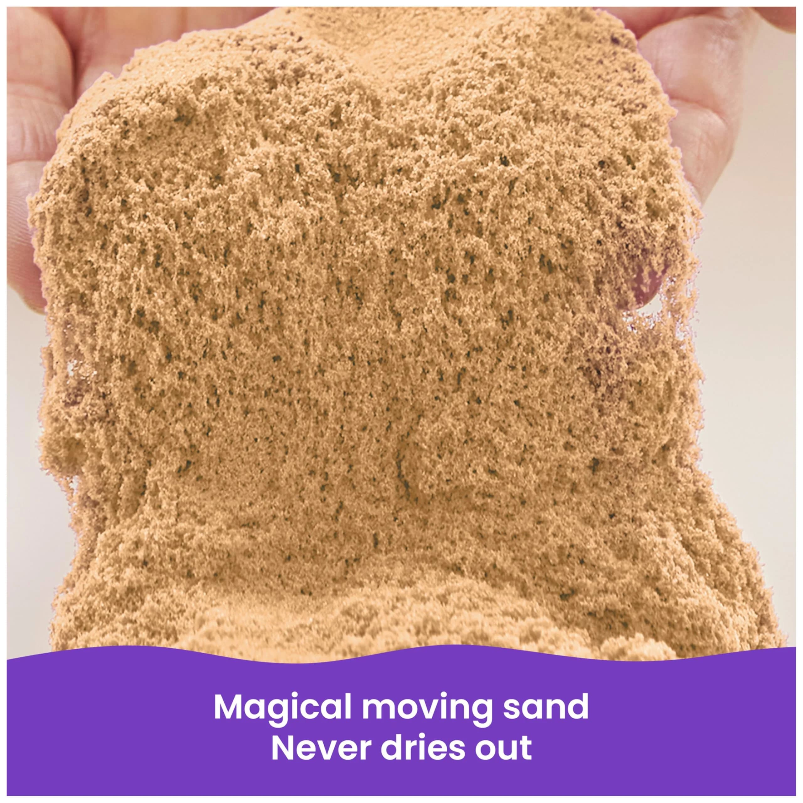 Kinetic Sand Natural Brown 5.5lbs | Sensory Play Sand for Kids Ages 3+ | Craft and Art Toy - view 2
