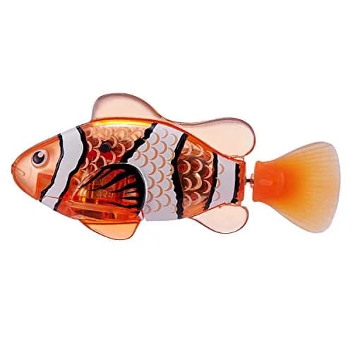 Robo Alive Robo Fish Robotic Swimming Fish 2 Pack (Blue + Red) | Water Activated Color Change Toy thumbnail 5