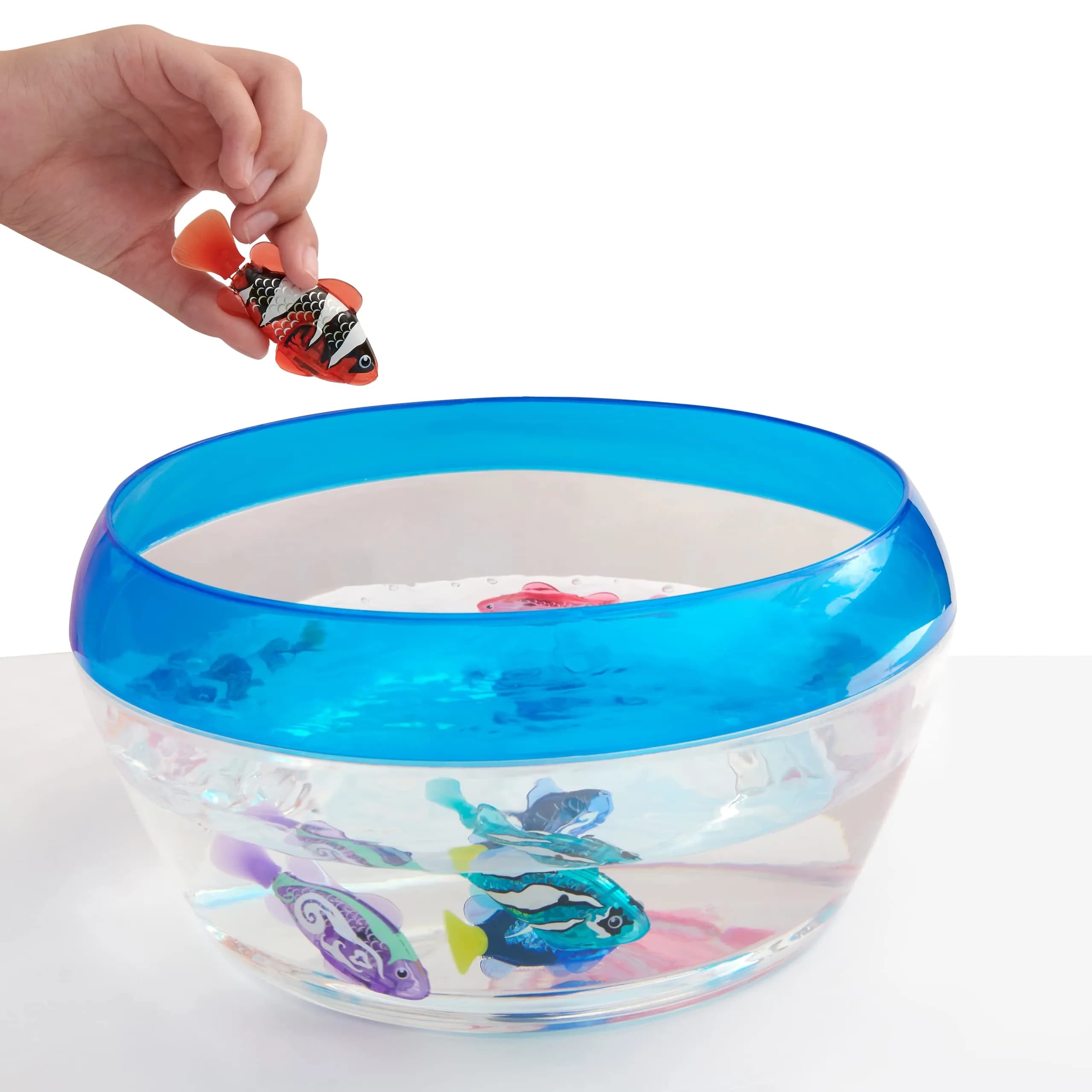 Robo Alive Robo Fish Robotic Swimming Fish 2 Pack (Blue + Red) | Water Activated Color Change Toy - view 6