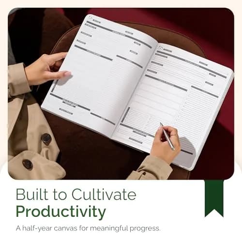Panda Planner Pro A4 Daily Planner 2026 Dark Green | Undated, Deep Organization for Students & Professionals thumbnail 7