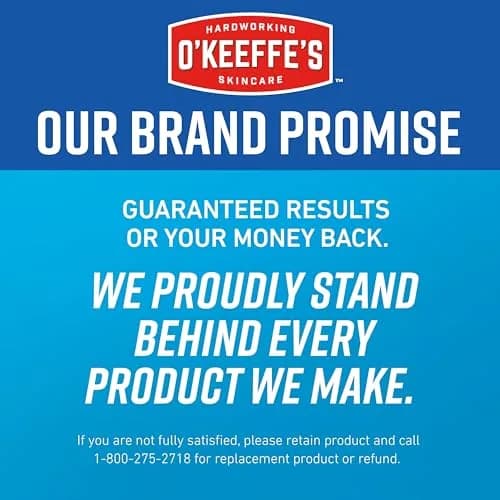 O'Keeffe's for Healthy Feet Foot Cream 7 oz (198 g) | Heals, Relieves & Repairs Extremely Dry, Cracked Feet thumbnail 6