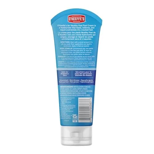 O'Keeffe's for Healthy Feet Foot Cream 7 oz (198 g) | Heals, Relieves & Repairs Extremely Dry, Cracked Feet thumbnail 9