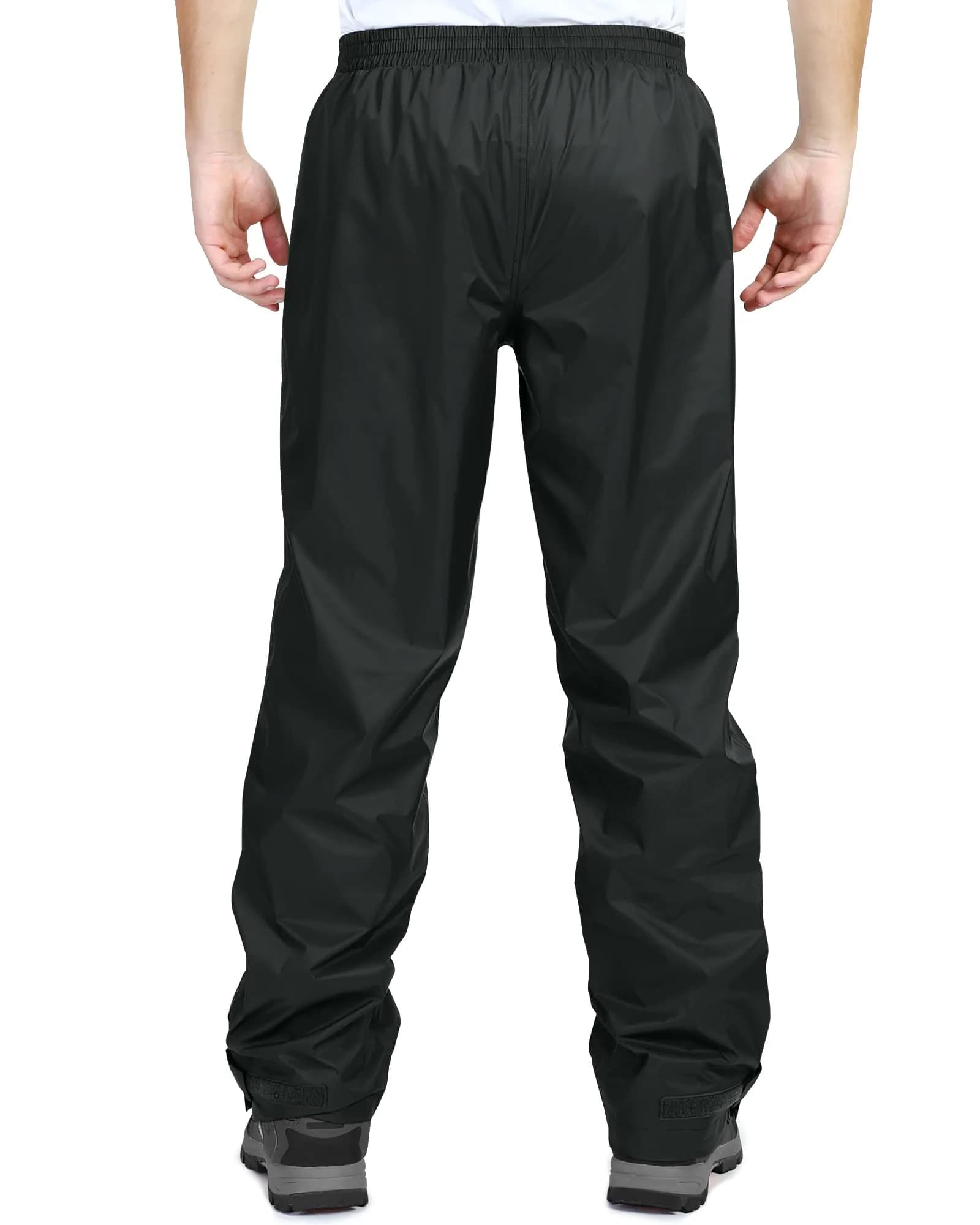 33,000ft Men's Rain Pants Waterproof Windproof Breathable Mesh Lining 36W x 30L | Outdoor Rain Gear thumbnail 2