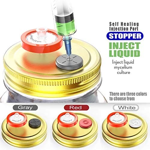 Biomed Solutions Regular Mouth Mushroom Liquid Culture Lids 70mm (6-Pack) | Autoclavable & Reusable for Mycology thumbnail 4