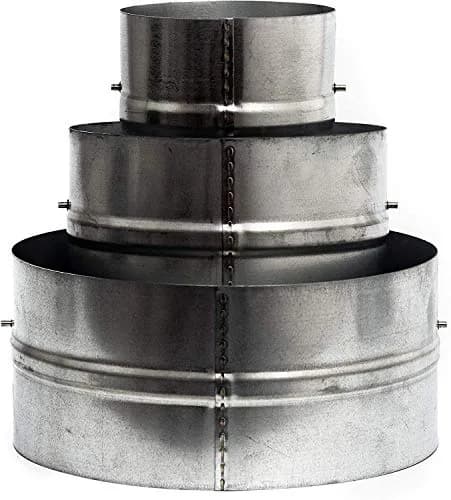 Vent Systems 10" Inch Backdraft Damper Galvanized Steel | One-Way Airflow Blocker for HVAC thumbnail 8