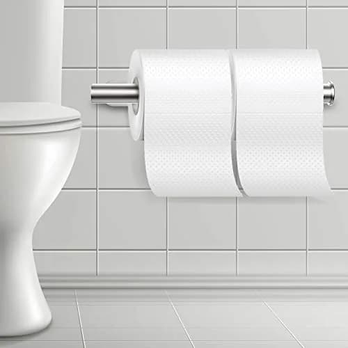 MBVVLZJVN Paper Towel Holder Stainless Steel Wall Mount Rustproof | Self-Adhesive, Easy Install thumbnail 3