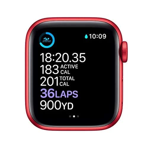 Apple Watch Series 6 GPS 40mm Red Aluminum Case with Red Sport Band | Always-On Retina Display thumbnail 4