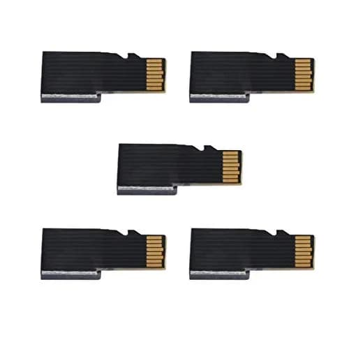 cablecc Micro SD TF Memory Card Extension Adapter Extender 5-Pack | Male to Female for Mobile & Tablet thumbnail 1