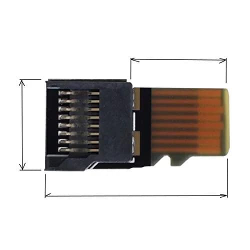 cablecc Micro SD TF Memory Card Extension Adapter Extender 5-Pack | Male to Female for Mobile & Tablet thumbnail 4