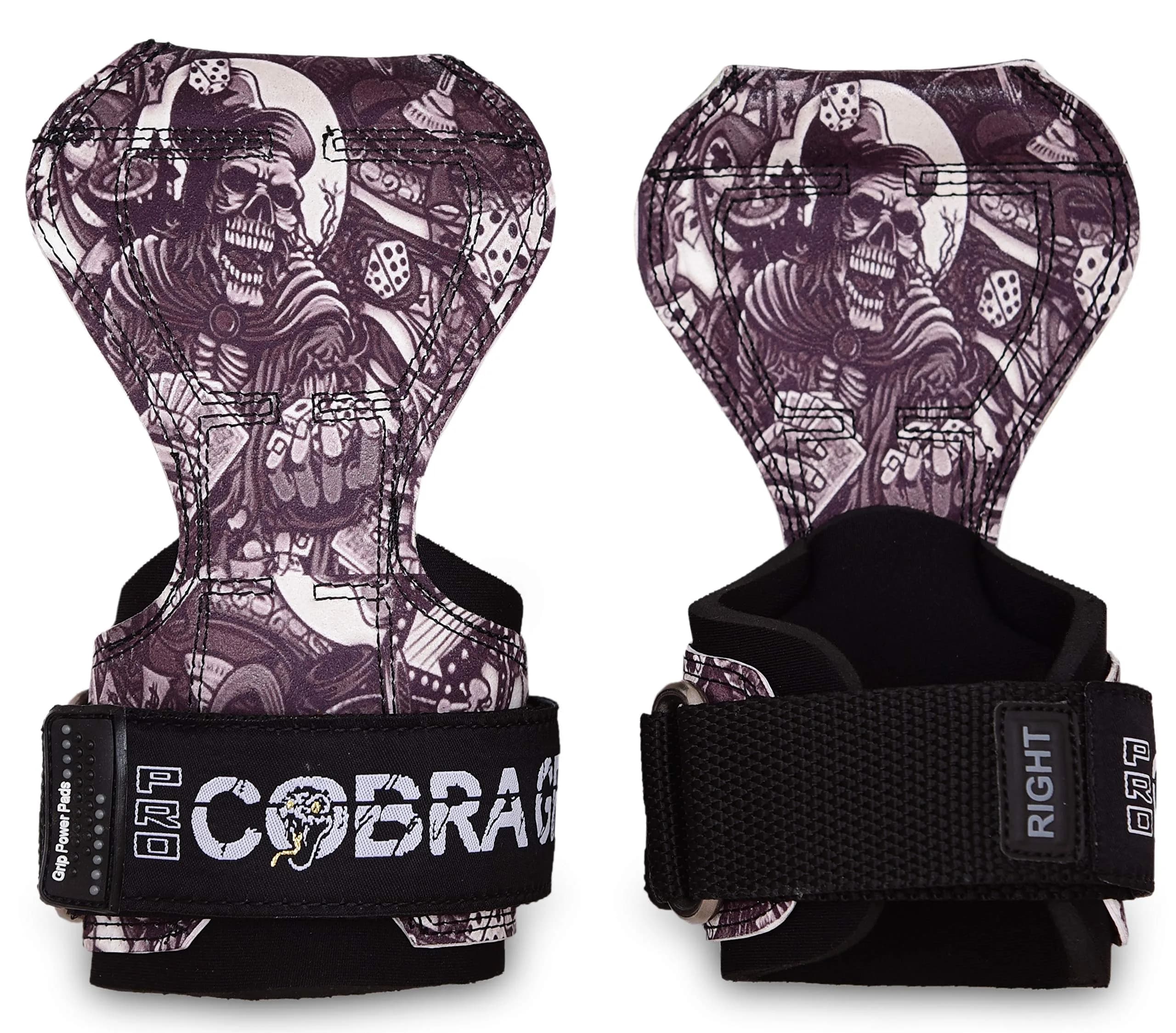 Cobra Grips PRO Pirate Weight Lifting Gloves with Wrist Wraps - 5.5-8.75" Wrist - view 2