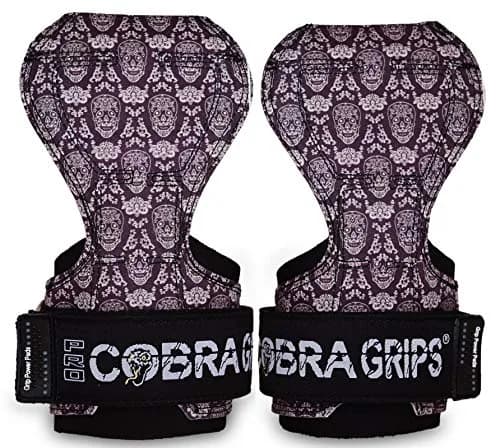 Cobra Grips PRO Skull Weight Lifting Gloves with Wrist Wraps - 5.5 - 8.75" Wrist Size thumbnail 2