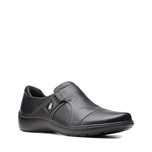 Clarks Women's Cora Poppy Loafer 12 | Slip-On Leather Comfort Shoe thumbnail 6
