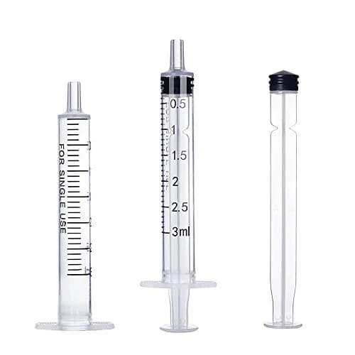 Ulove Prs 3ml Plastic Syringe 20-Pack | Individually Sealed for Precise Measurements thumbnail 5