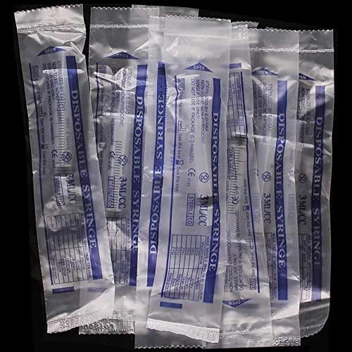 Ulove Prs 3ml Plastic Syringe 20-Pack | Individually Sealed for Precise Measurements thumbnail 6