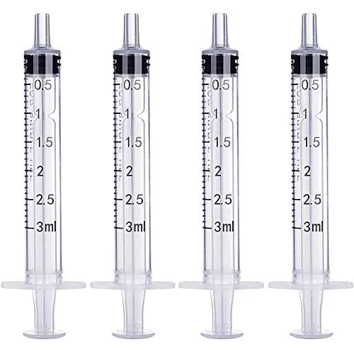 Ulove Prs 3ml Plastic Syringe 20-Pack | Individually Sealed for Precise Measurements thumbnail 1