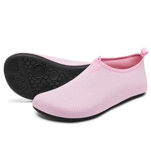 Racqua Water Shoes for Men & Women Pink | Quick-Dry Breathable Barefoot Design thumbnail 3