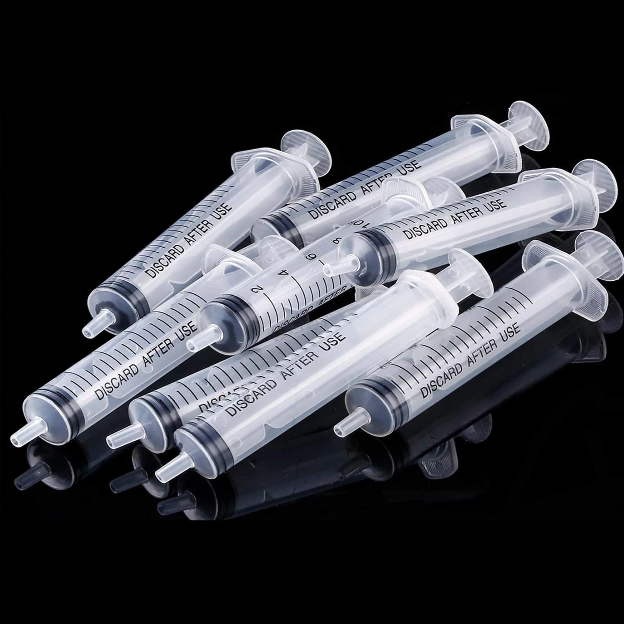 Ulove Prs 10ml Plastic Sterile Syringes (20 Count, 10ml) | Individually Wrapped for Labs & Dispensing - view 4