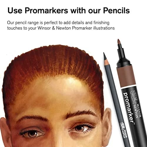 Winsor & Newton Studio Collection Charcoal Pencils, 6 Count (100g / 0.11kg) | ACMI Certified Non-Toxic thumbnail 6